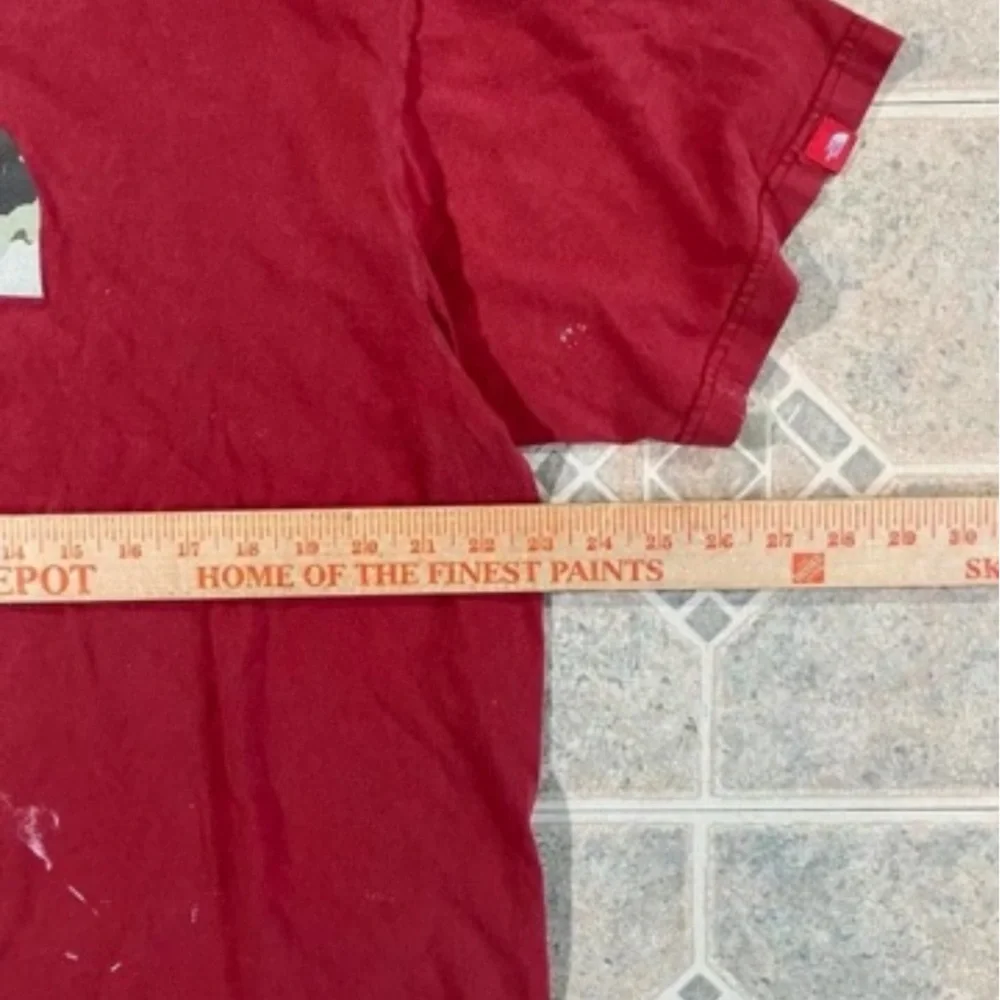 The North Face Red Logo Crewneck T-Shirt
